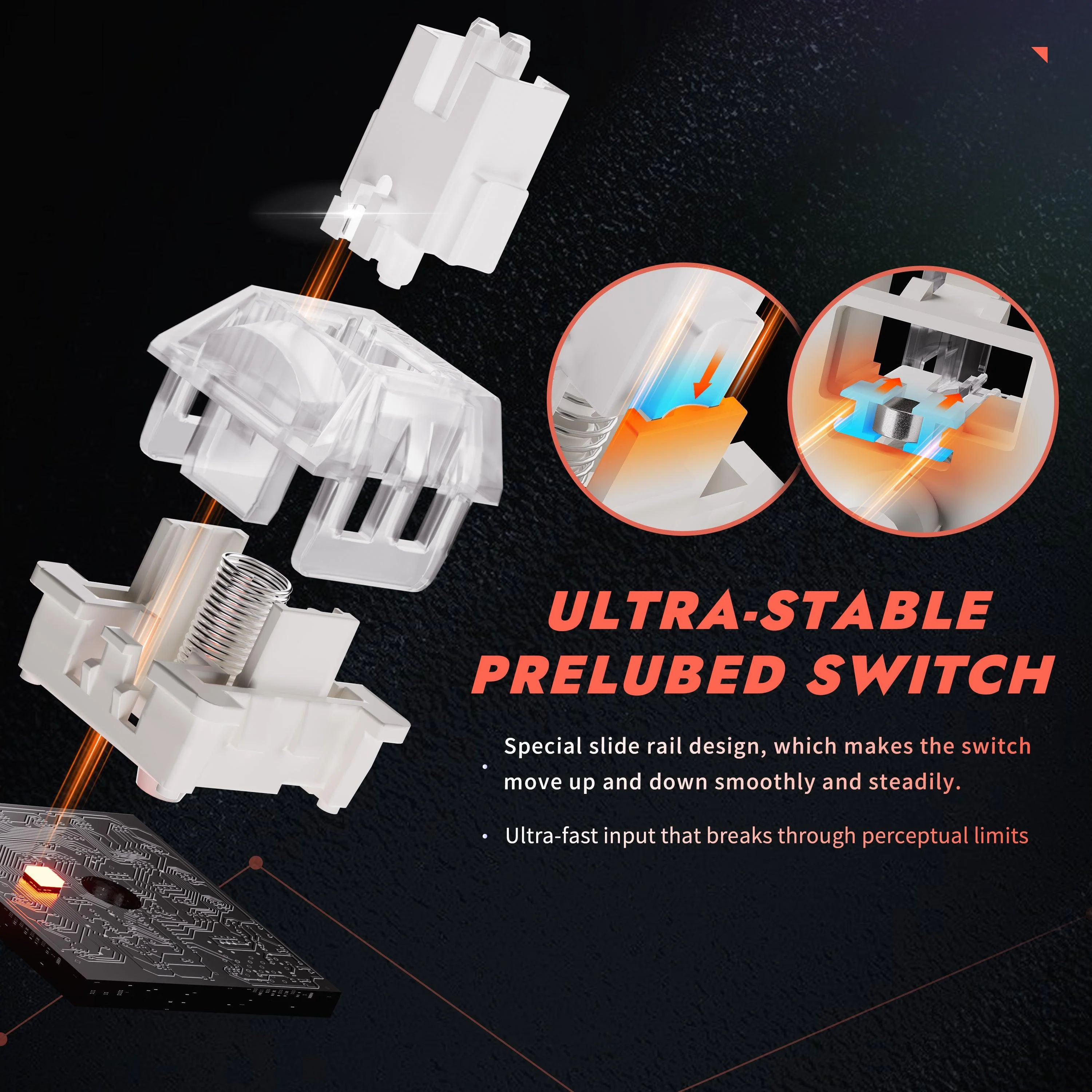 DrunkDeer G60 - Wired Actuation-Distance-Adjustable HE Magnetic Switch Gaming Keyboard - Image 5